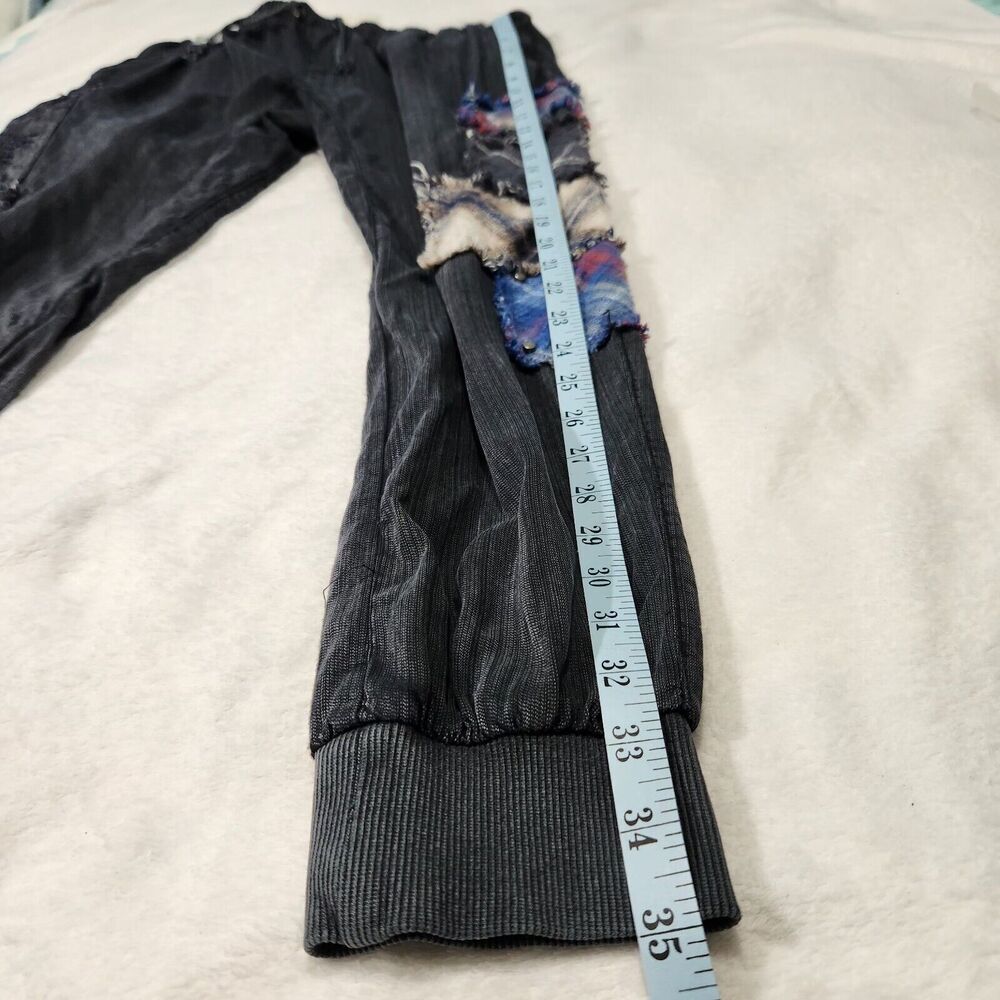 Vintage Havana Elastic Waist Joggers Pants Size Medium Black - Picture 5 of 13